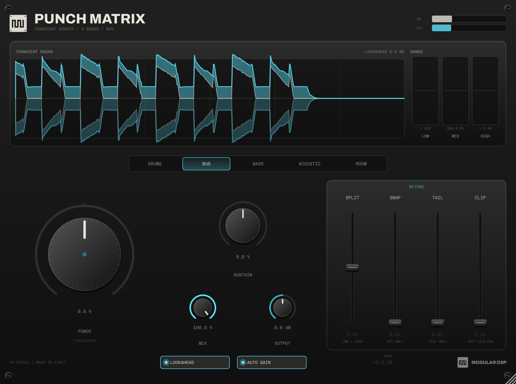 Screenshot Punch Matrix