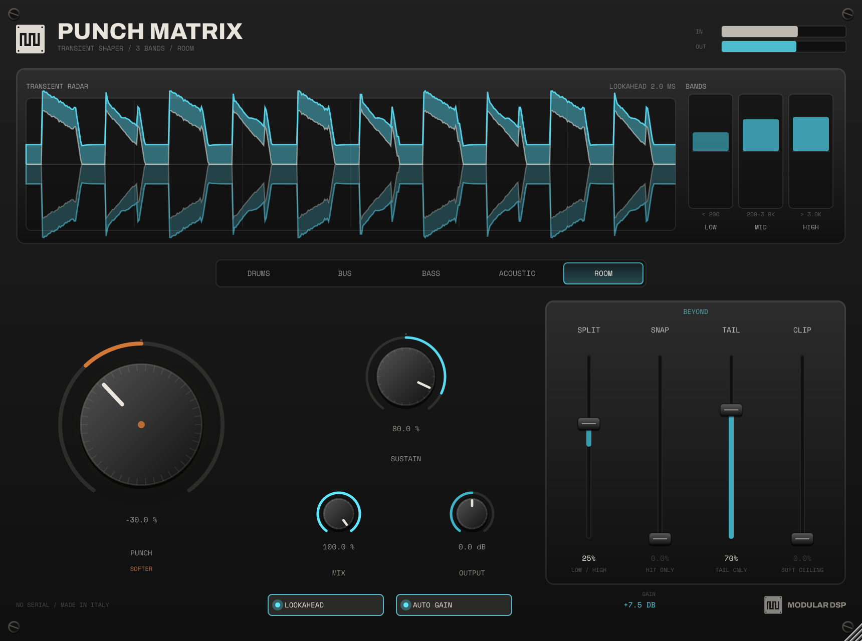 Screenshot Punch Matrix